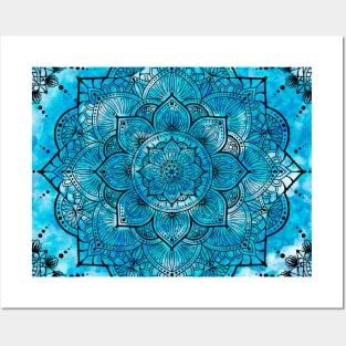 Water mandala Posters and Art